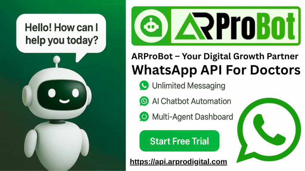 WhatsApp API For Doctors