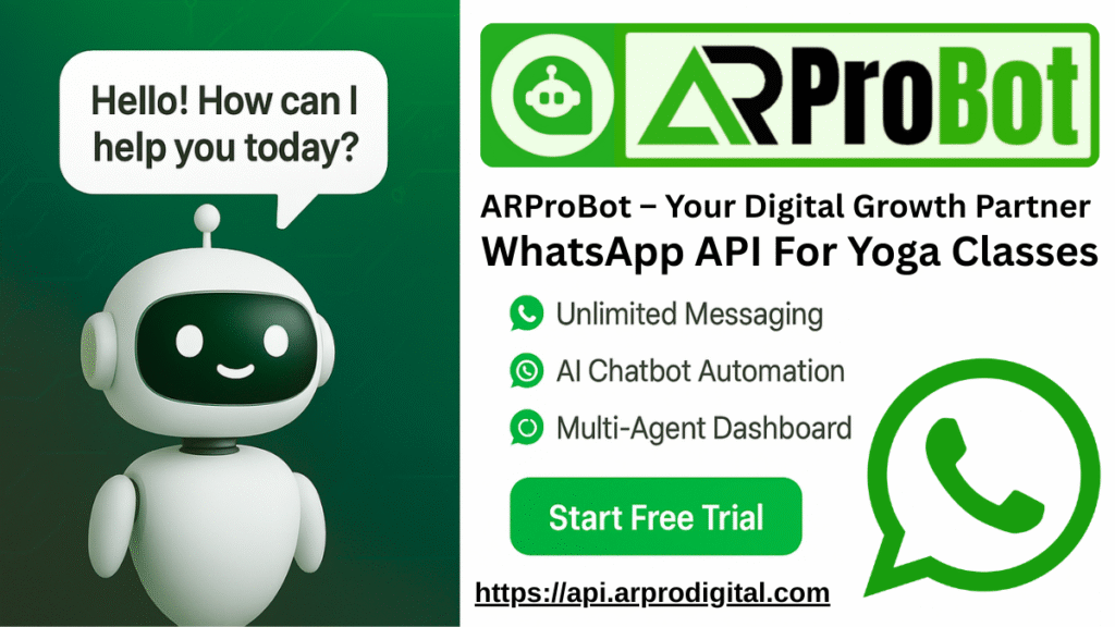 WhatsApp API For Yoga Classes